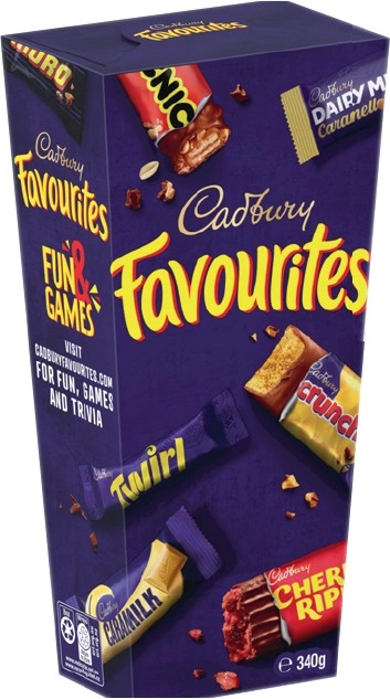 Cadbury Favourites 340-352g or Toblerone Pralines 180g Selected Varieties