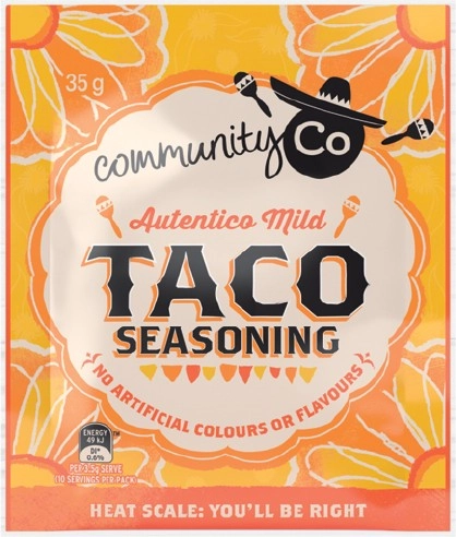 Community Co Taco Seasoning 35g