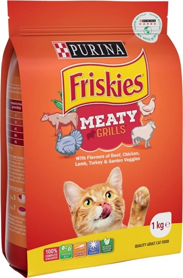 Friskies Dry Cat Food 1kg Selected Varieties