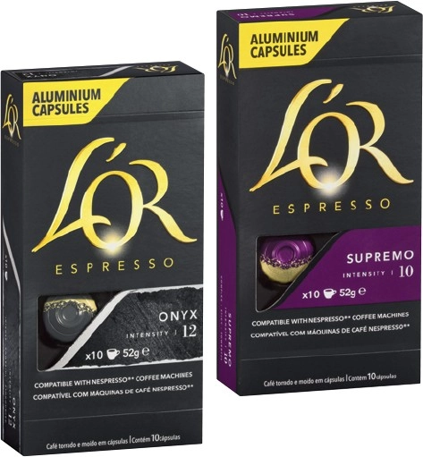 L’OR Espresso Coffee Capsules 10 Pack Selected Varieties