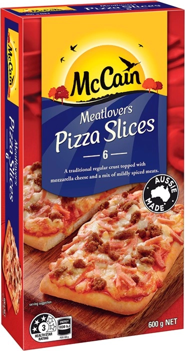 McCain Pizza Slices 540-600g Selected Varieties