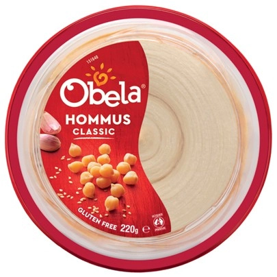 Obela Hommus Dip 220g Selected Varieties