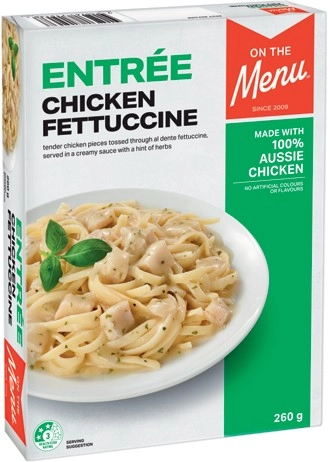 On The Menu Frozen Meal 260g Selected Varieties