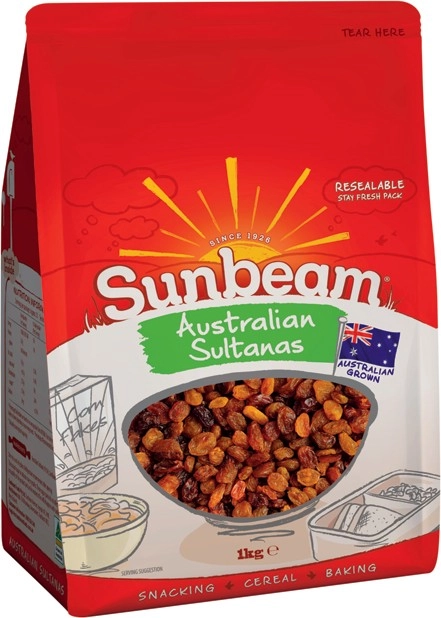 Sunbeam Australian Sultanas 1kg