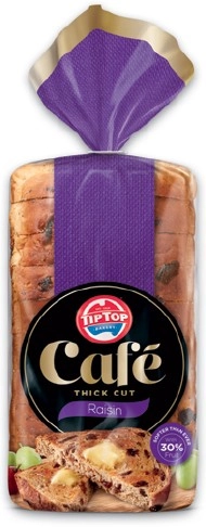 Tip Top Café Raisin Toast 650g