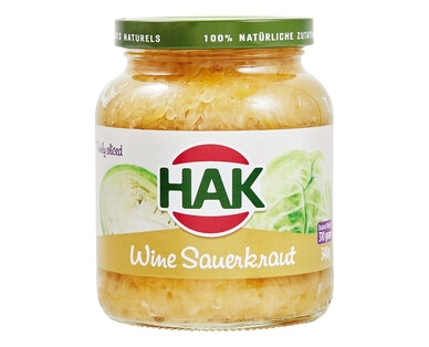 Hak Sauerkraut 340g or Red Cabbage 355g