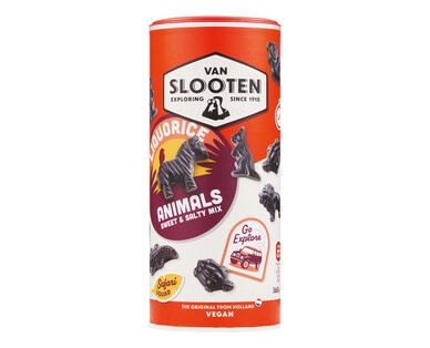 Van Slooten Liquorice Animals Sweet and Salty Mix 360g