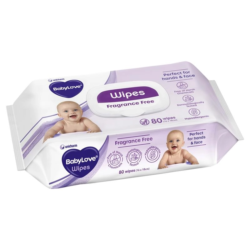 BabyLove Everyday Wipes 80 Pack