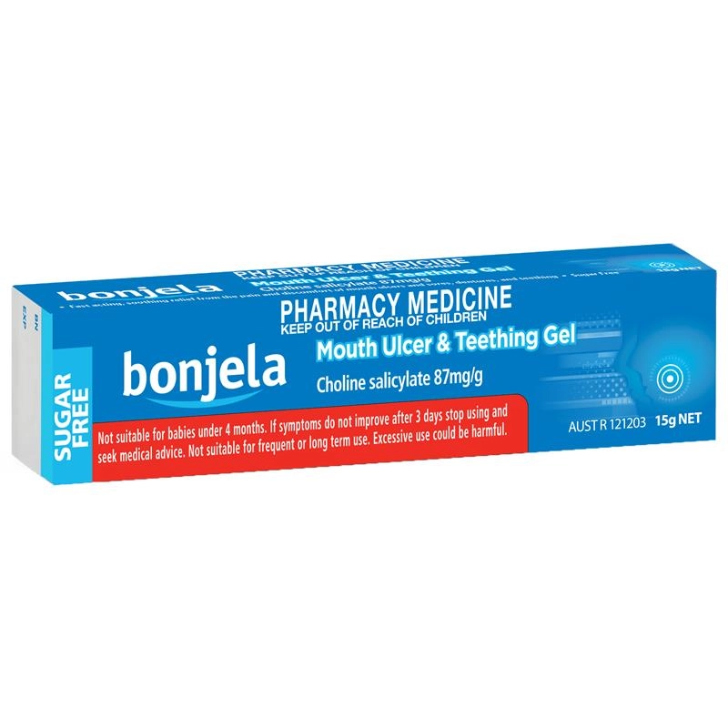 Bonjela Mouth Ulcer & Teething Gel 15g