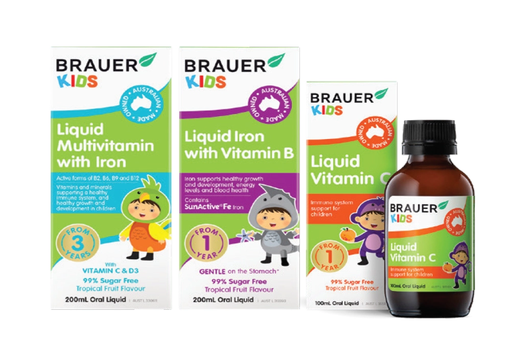 Brauer Kids Liquid 100-200ml Assorted Variants