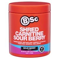 BSc Shred Carnitine Sour Berry 300g