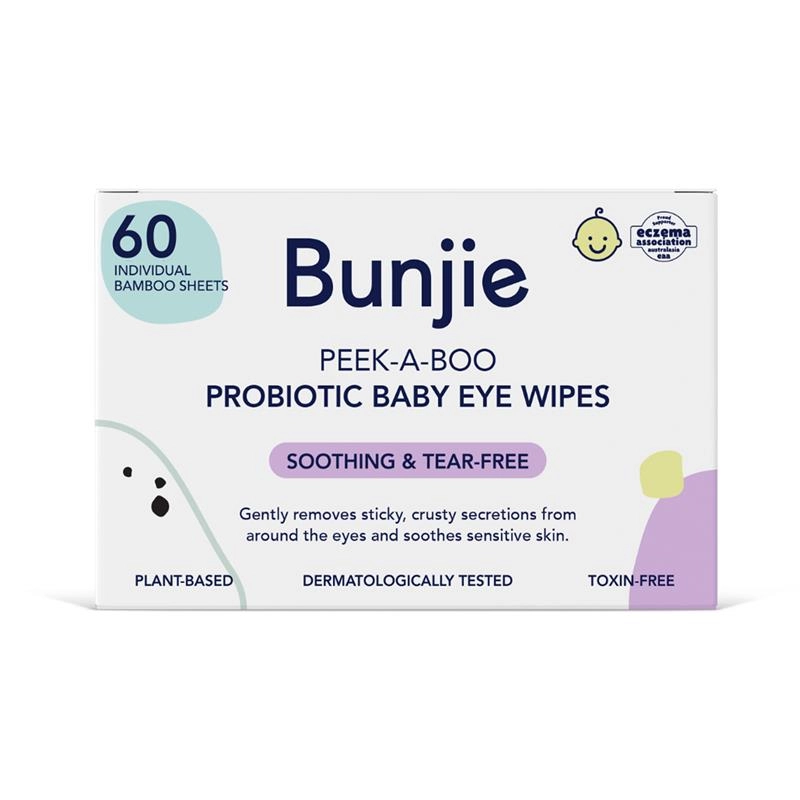 Bunjie Probiotic Baby Eye Wipes 60 Exclusive Size