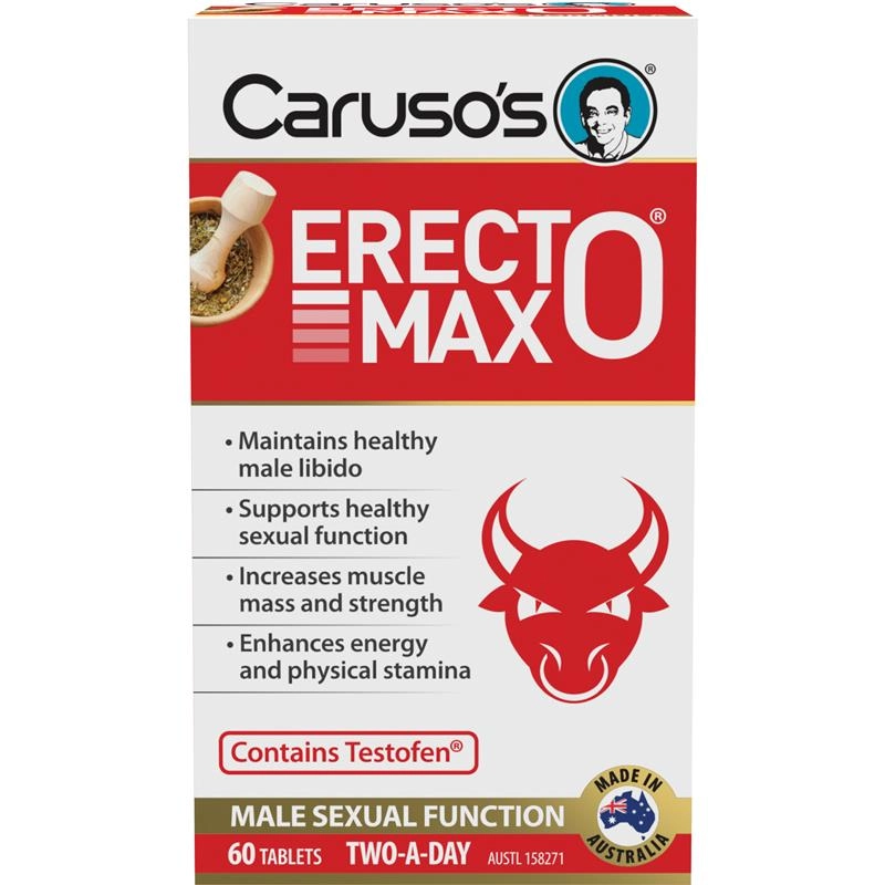 Caruso’s ErectO Max 60 Tablets