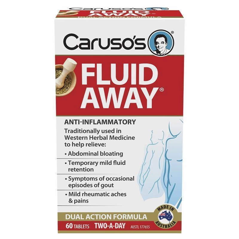 Caruso’s Fluid Away 60 Tablets