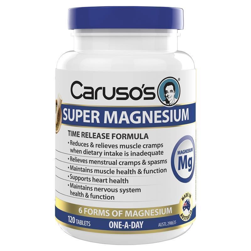 Caruso’s Super Magnesium 120 Tablets