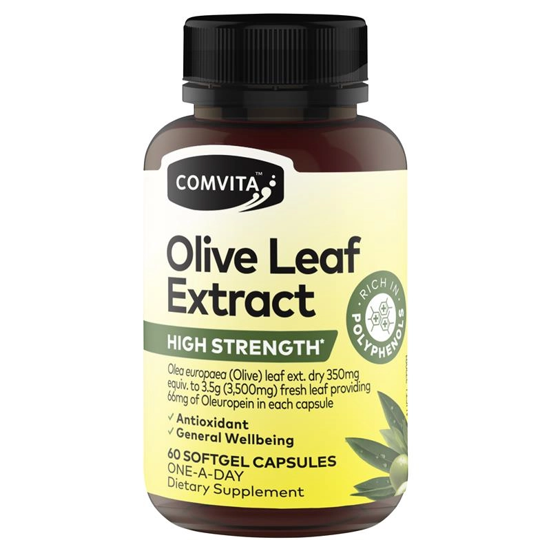 Comvita Olive Leaf Extract High Strength 60 Capsules