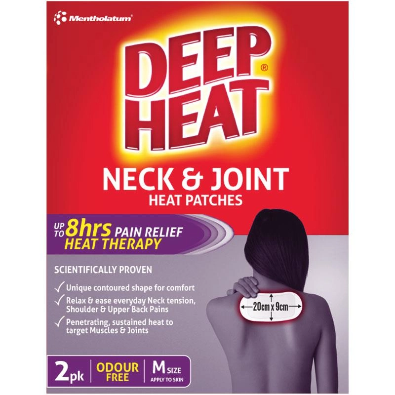 Deep Heat Neck & Joint Patches 2 Pack