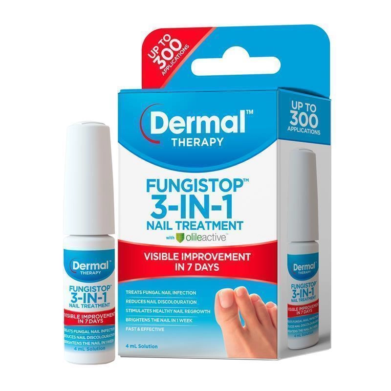 Dermal Therapy Fungistop 3-in-1 Nail Treatment Solution 4ml