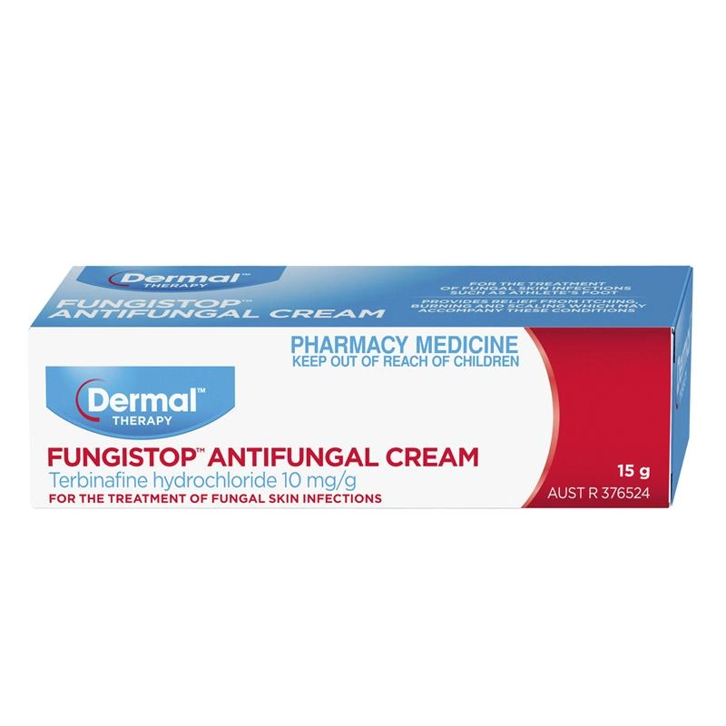 Dermal Therapy Fungistop Antifungal Cream 15g 3-in-1