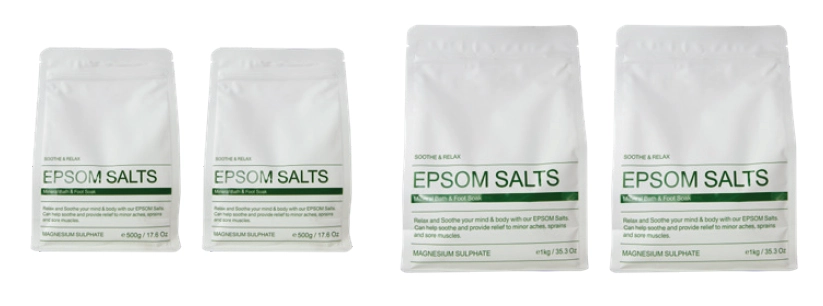 Epsom Salts 500g or 1kg