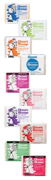 Goat Soap Bar 100g Range