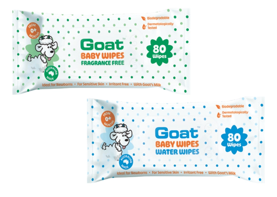 Goat Wipes Range