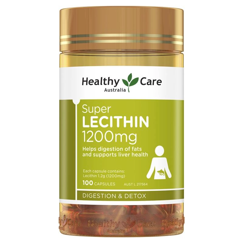 Healthy Care Super Lecithin 1200mg 100 Capsule