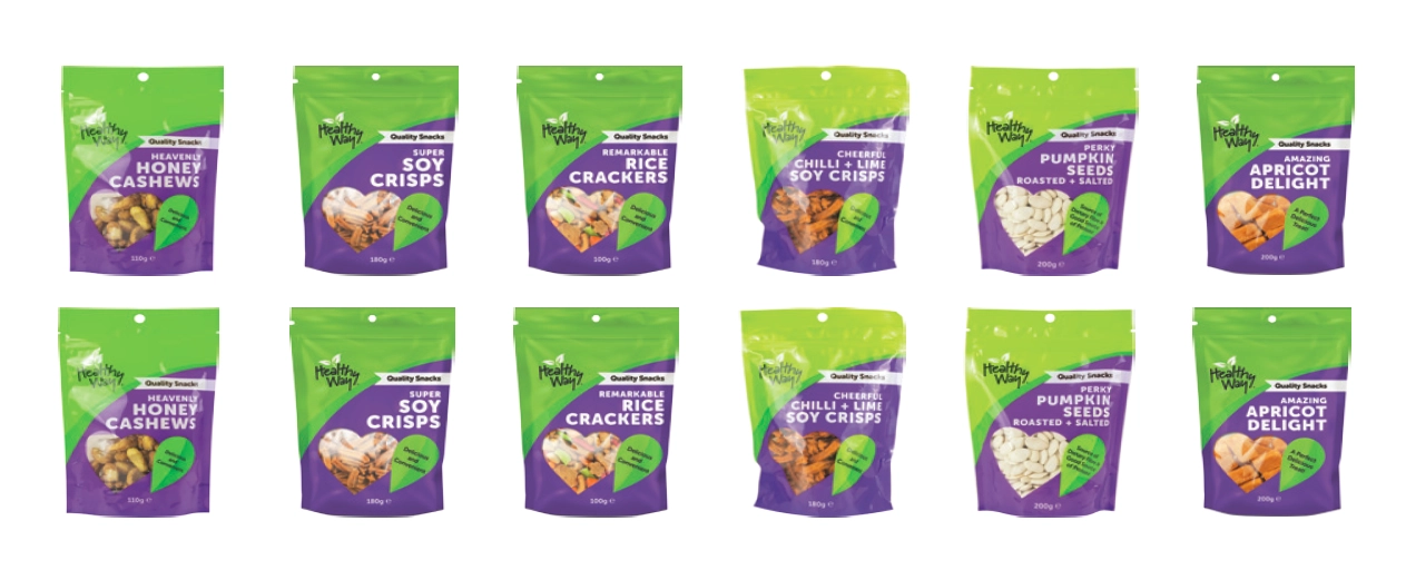 Healthy Way Quality Snacks Range