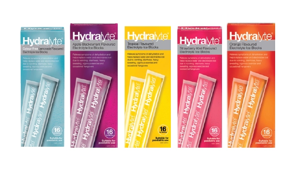 Hydralyte Electrolyte Ice Blocks Range