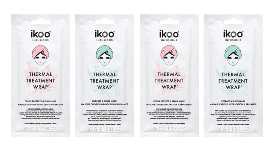 Ikoo Thermal Hair Wrap Treatment Range