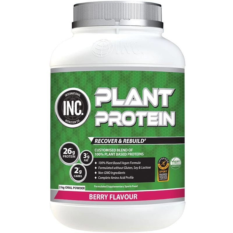 INC Plant Protein Berry Flavour 2kg