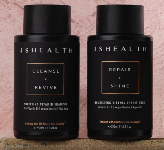 JSHealth Cleanse & Revive 350ml, Repair + Shine 350ml