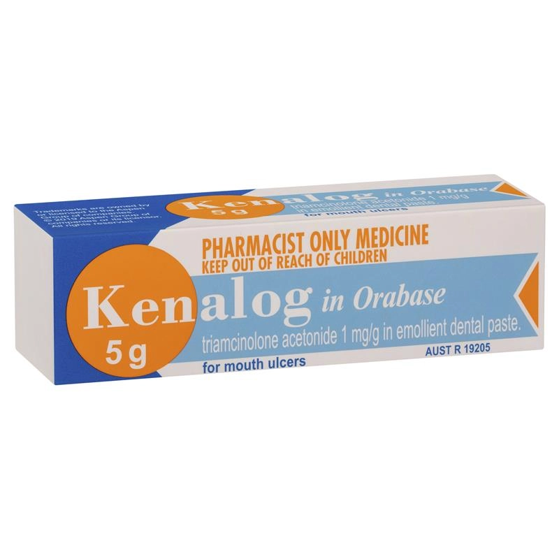 Kenalog in Orabase for Mouth Ulcers 5g