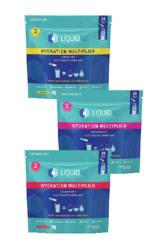 Liquid IV Hydration 24 Sachets Assorted Variants