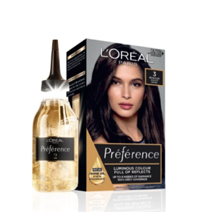 L’Oréal Paris Préférence Hair Colour Range