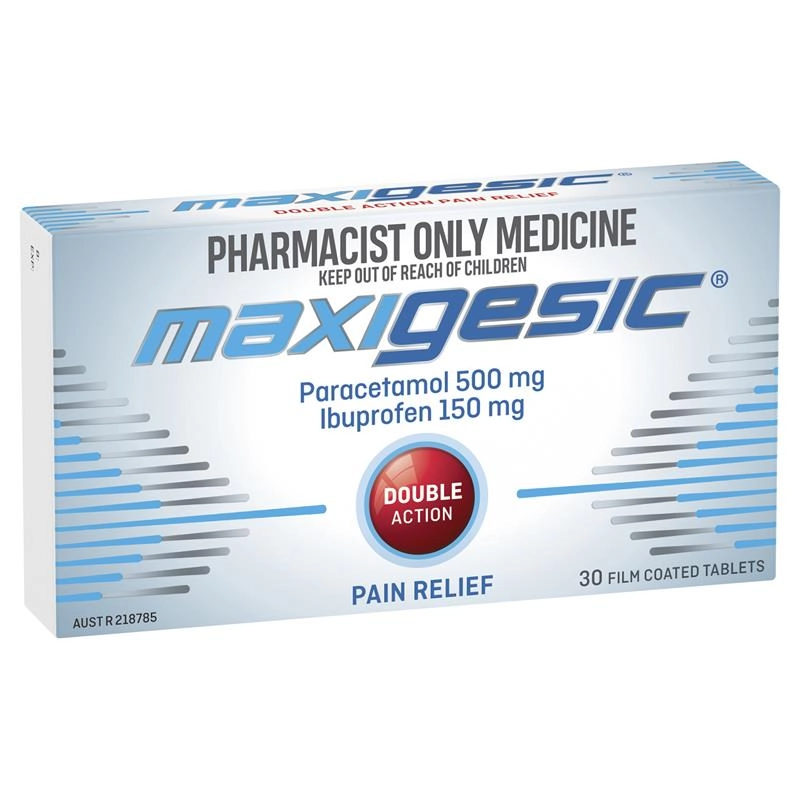 Maxigesic 30 Tablets