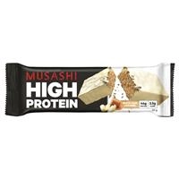 Musashi High Protein White Choc Caramel 90g