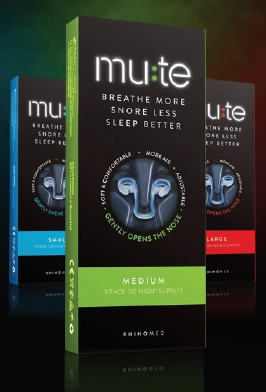 Mute Snoring Relief 3 Pack Assorted Sizes