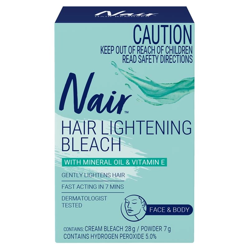 Nair Hair Lightening Bleach Range