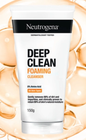 Neutrogena Deep Clean Foaming Cleanser 150g