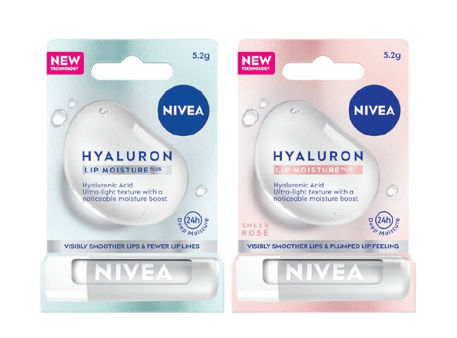 Nivea Hyaluron Lip Moisture Balm or Sheer Rose 5.2g