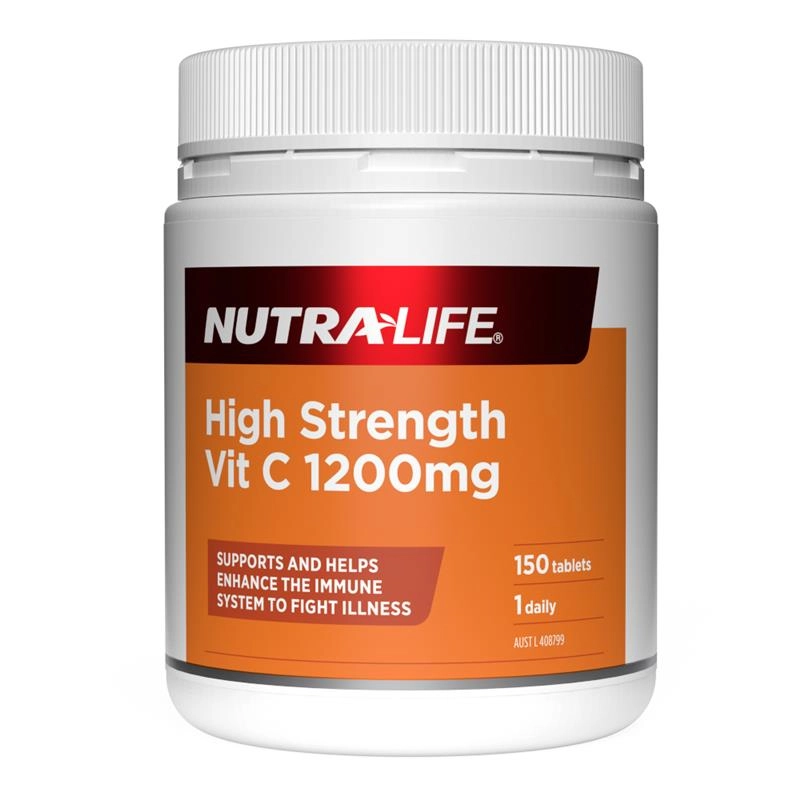 Nutra-Life High Strength Vitamin C 1200mg 150 Tablets