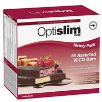 Optislim VLCD Bars Variety 60g 15 Pack