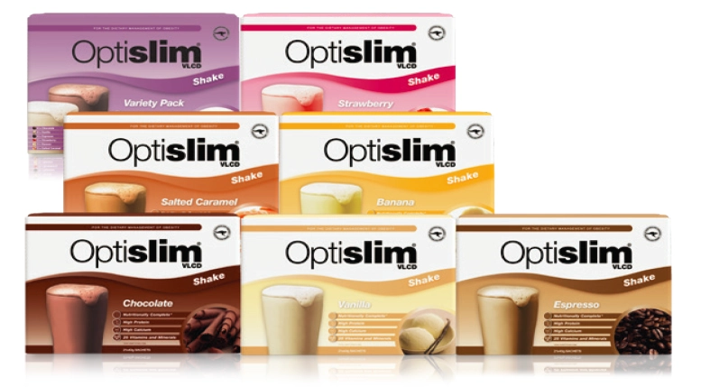 Optislim VLCD Meal Replacement Shake 43g Assorted Variants