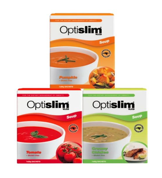 Optislim VLCD Soup 7 x 55g Assorted Variants