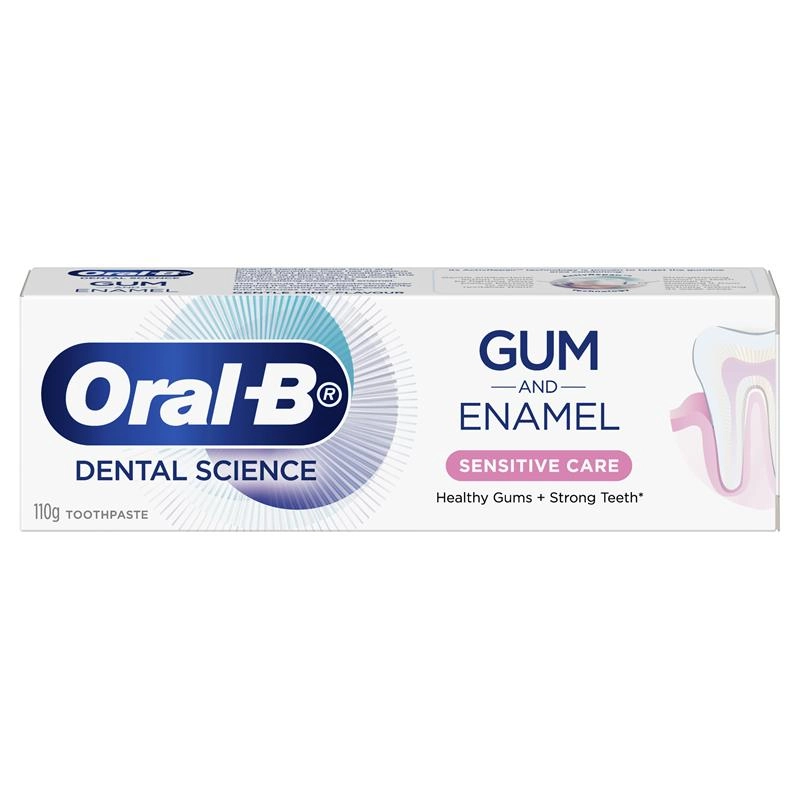 Oral-B Toothpaste Gum and Enamel Sensitive Care 110g