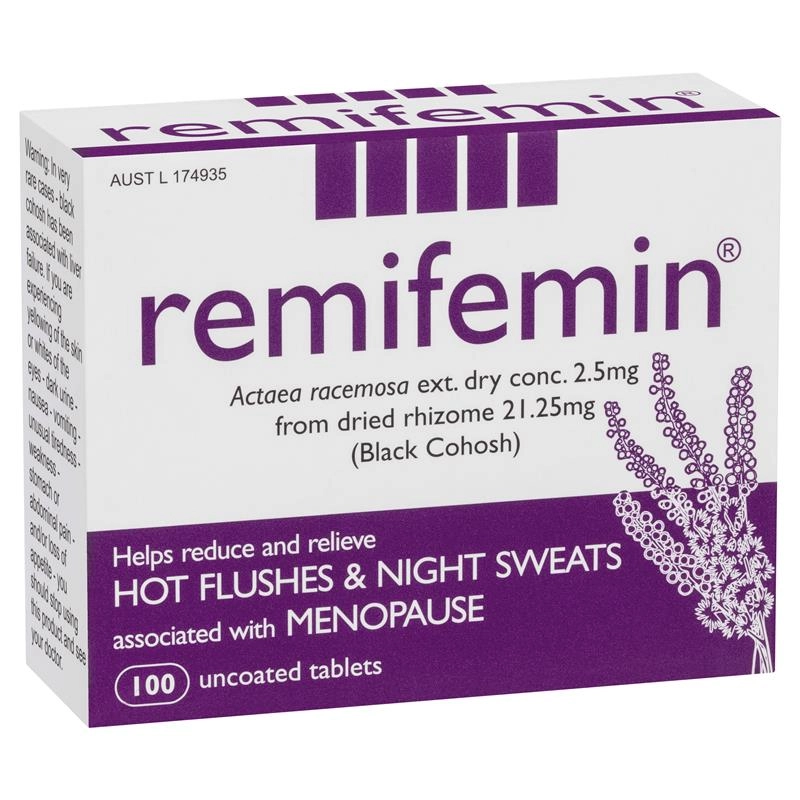 Remifemin Menopause Symptom Relief 100 Tablets