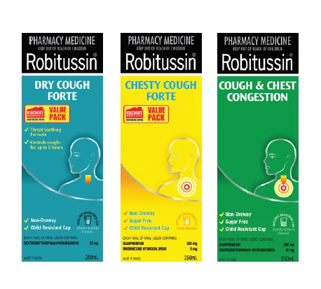 Robitussin 250ml Exclusive Size