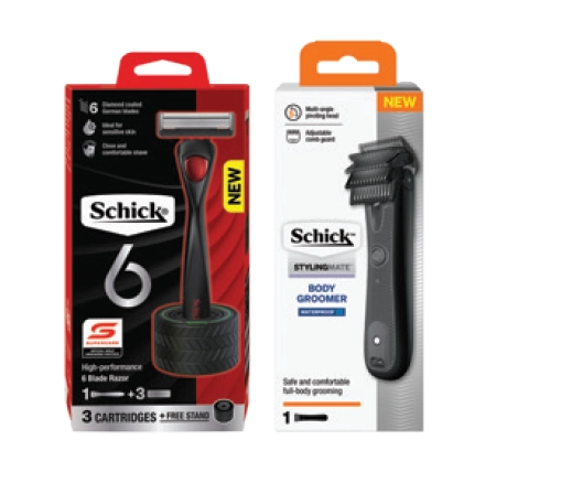 Schick Men’s Grooming Range