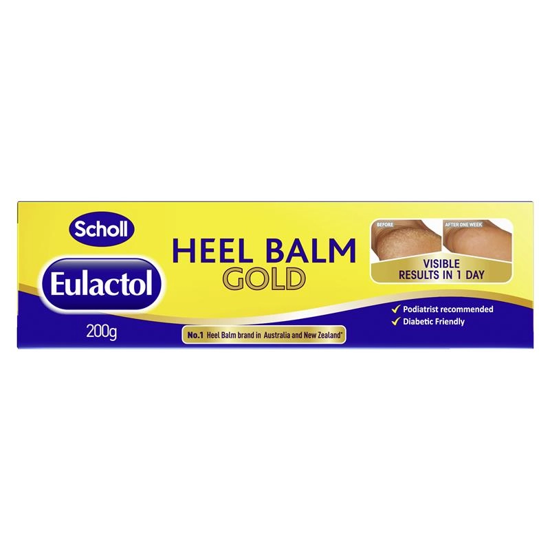 Scholl Eulactol Heel Balm Gold 200g